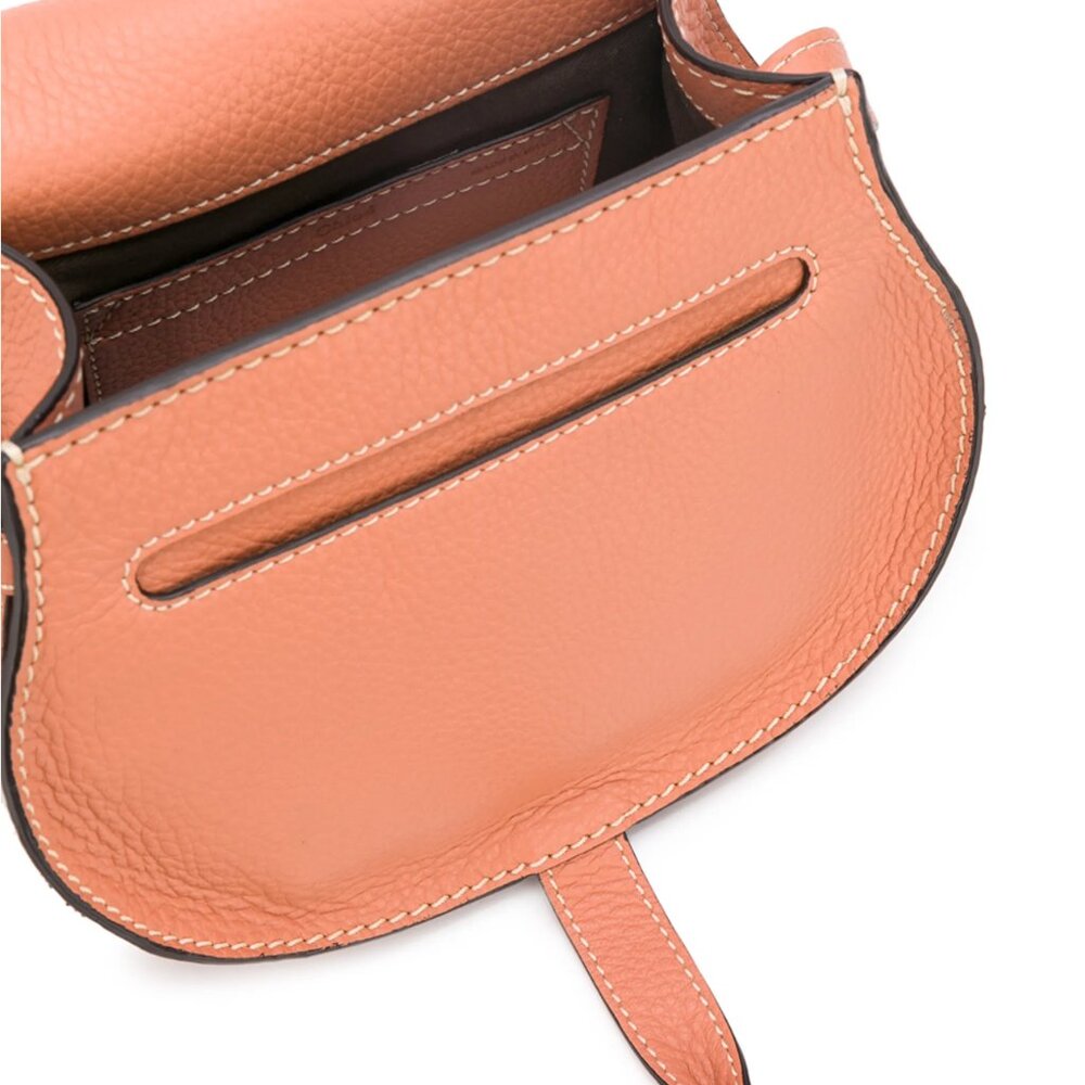 NWT Chloe Marcie Mini Bag // Muted Brown (Soft Pink) - Picture 15 of 15